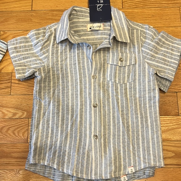 Bundle 8 Boys linen dress shirts - Picture 6 of 9